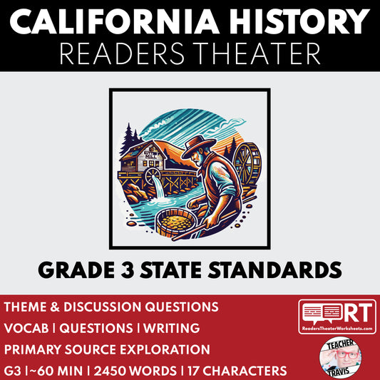 California History for Grade 3 Reader's Theater Script