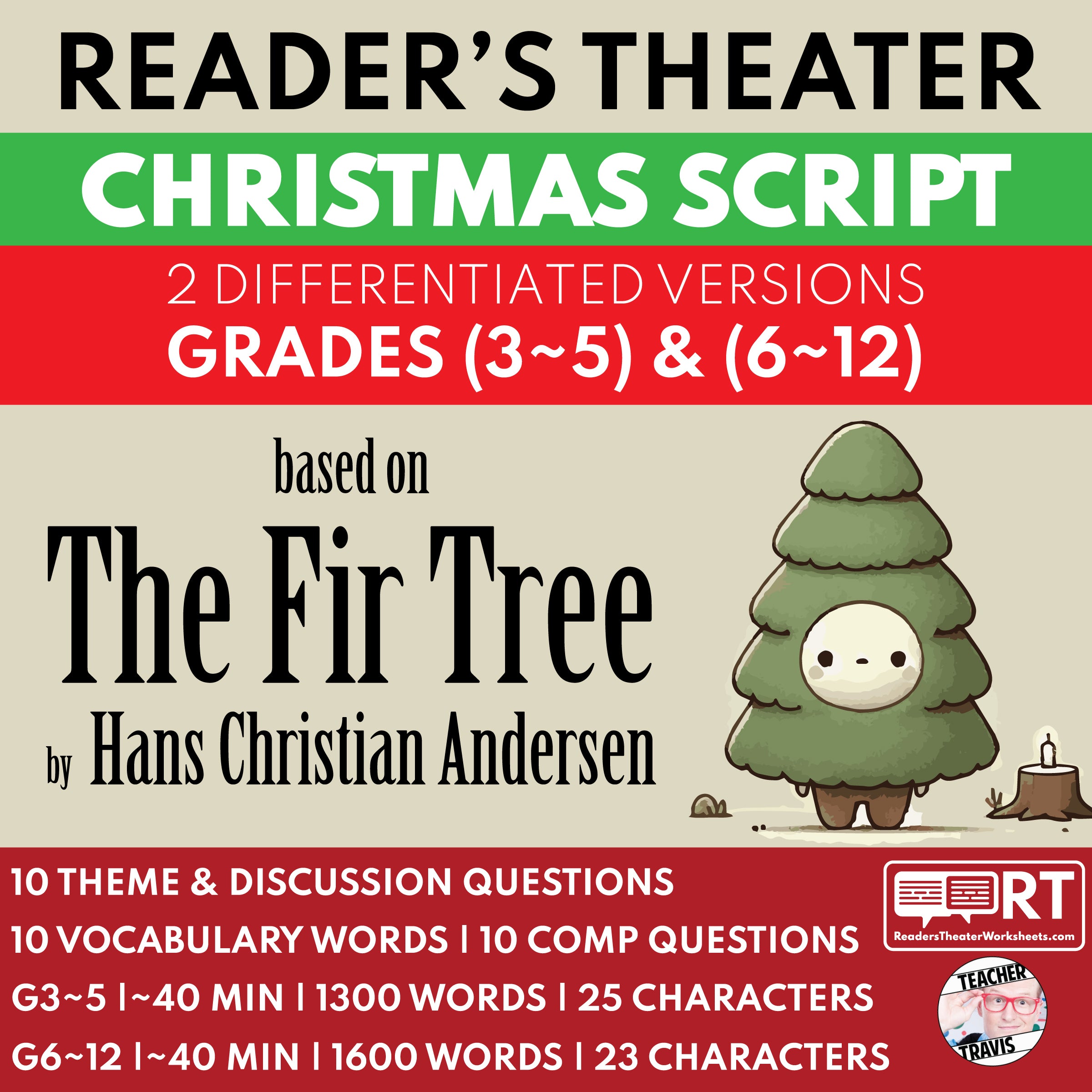 Christmas Reader's Theater Scripts | Holiday Classroom Resources for ...