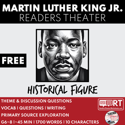 Martin Luther King Jr. | MLK Civil Rights Leader | Readers Theater Script