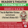 Twas the Night Before Christmas | Christmas Reader's Theater Script