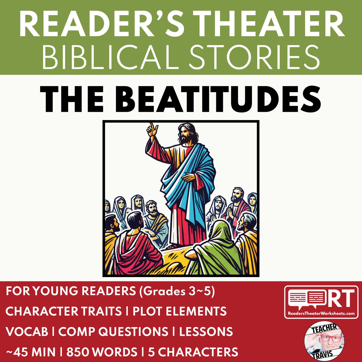 The Beatitudes | Jesus' Teachings Bible Reader's Theater Script