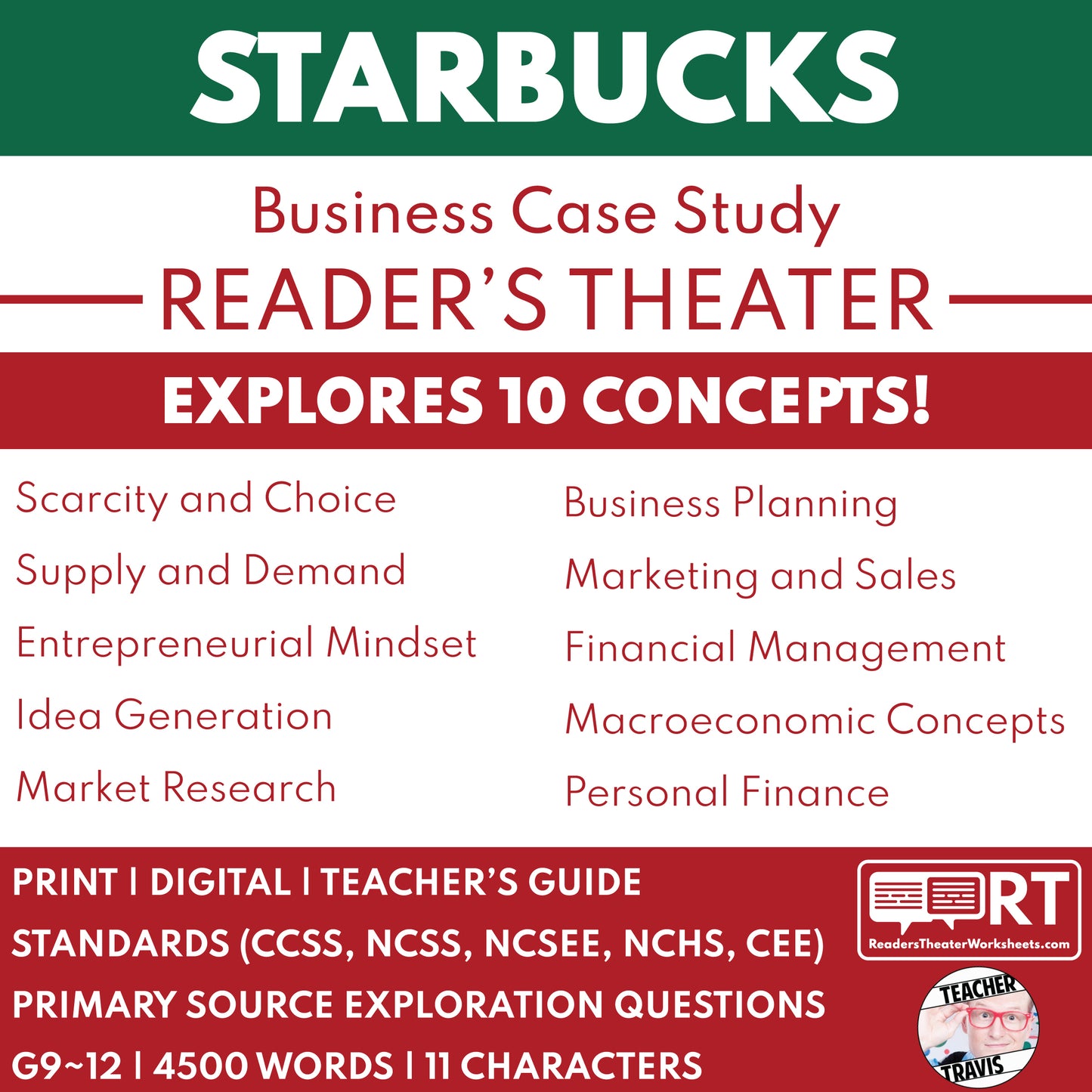 Starbucks Intro to Business Case Study | Reader’s Theater Format | Econ 101