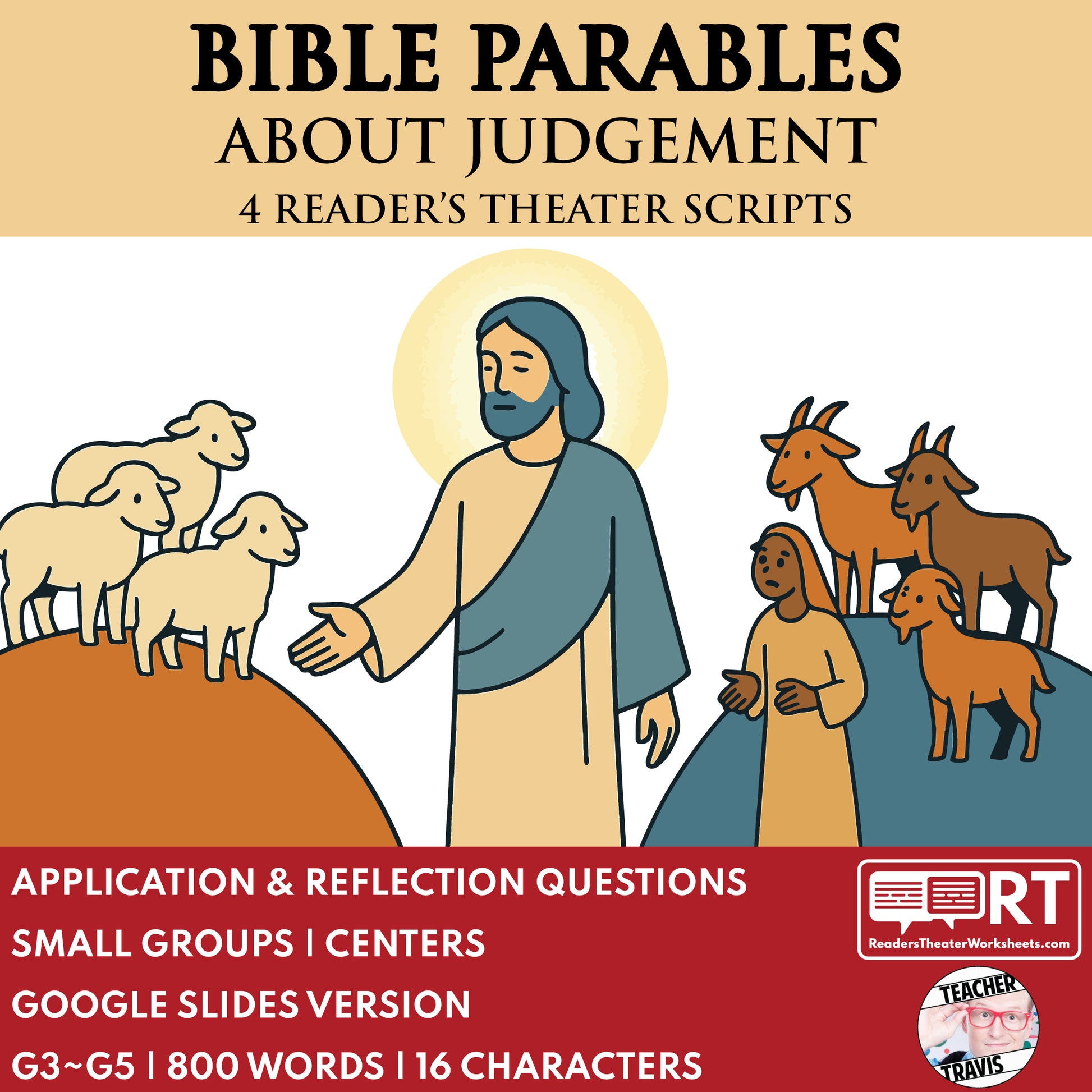 4 Biblical Parables about Judgement | Readers Theater Script for Grades 3 to 5 - ["Bible Parable","Bible Teachings","Grades 3-5"]