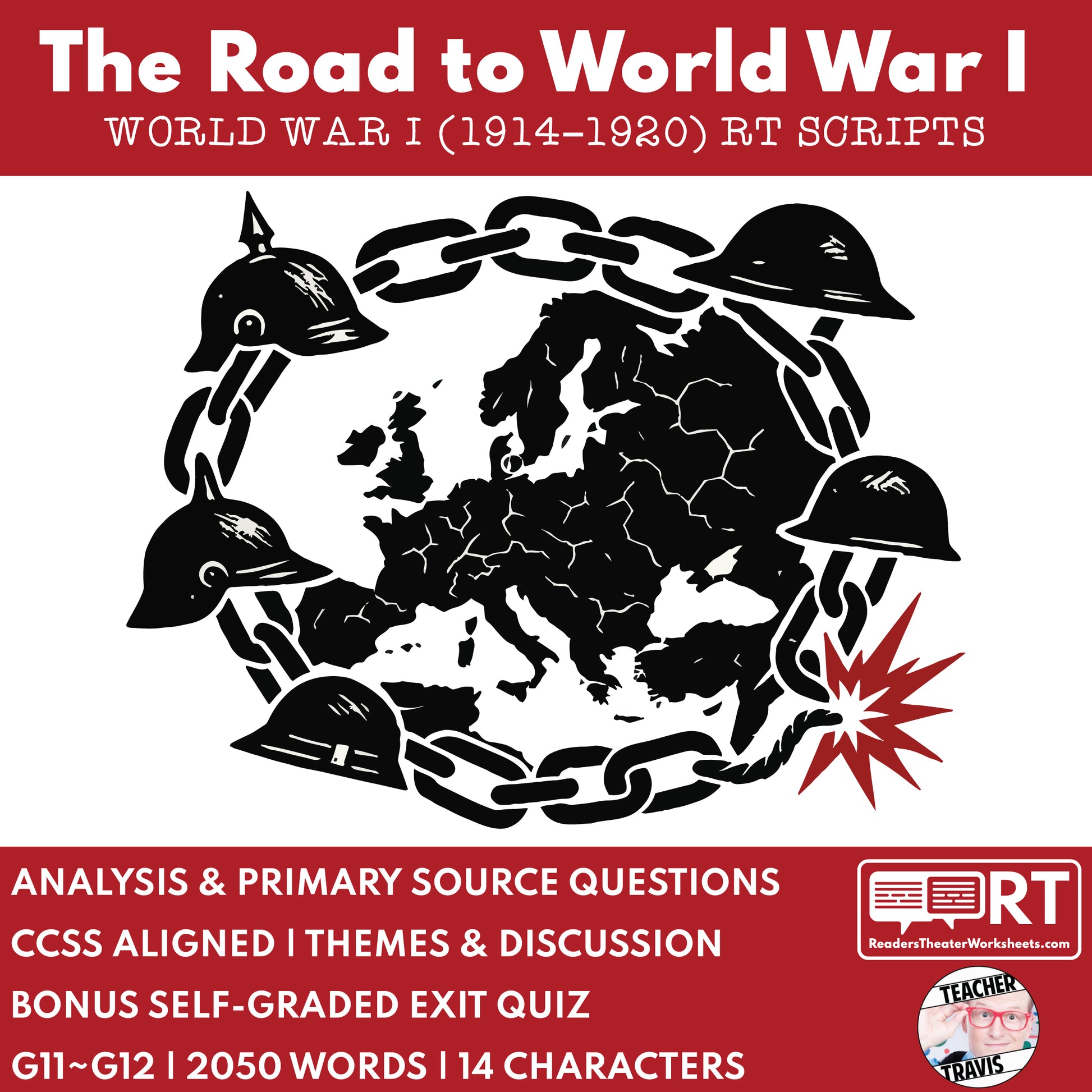 Alliances & Sarajevo Assassination – Readers Theater Script (Grades 11-12) - ["Grades 9-12","U.S. History - WWI"]