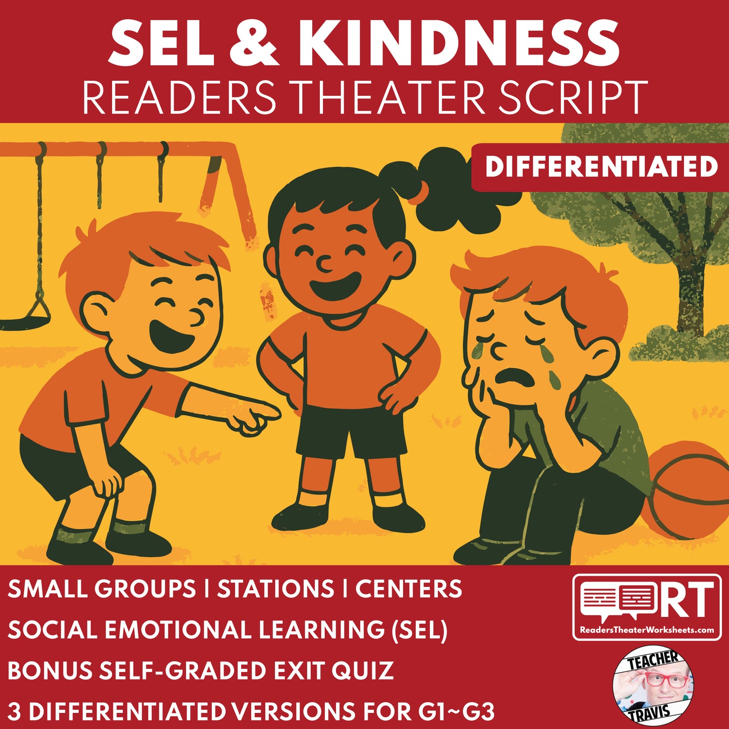 Kindness Readers Theater Script SEL for Grades 1 to 3
