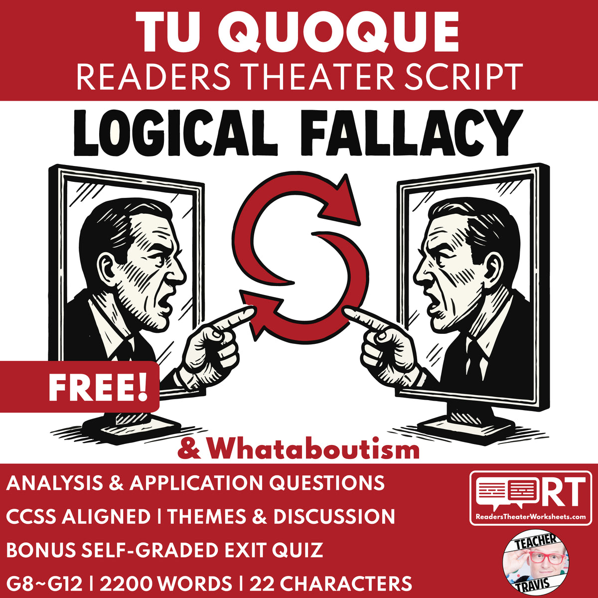 Tu Quoque & Whataboutism Readers Theater Script | Free Logical Fallacy ...