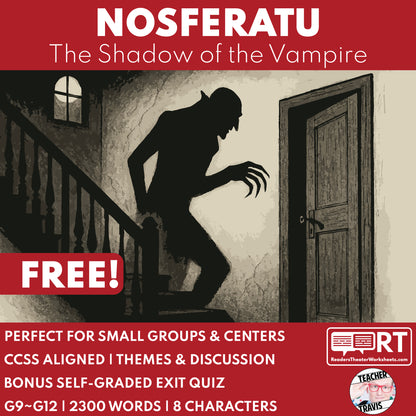 Nosferatu Readers’ Theater Script | Small Group | Grades 9–12