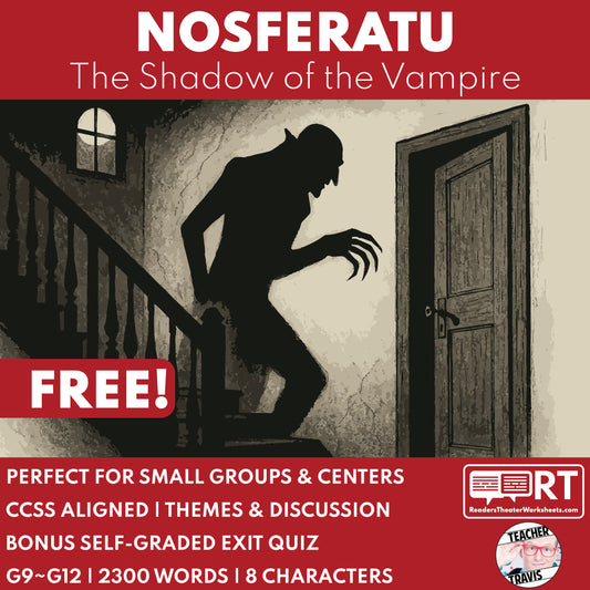 Nosferatu Readers’ Theater Script | Small Group | Grades 9–12