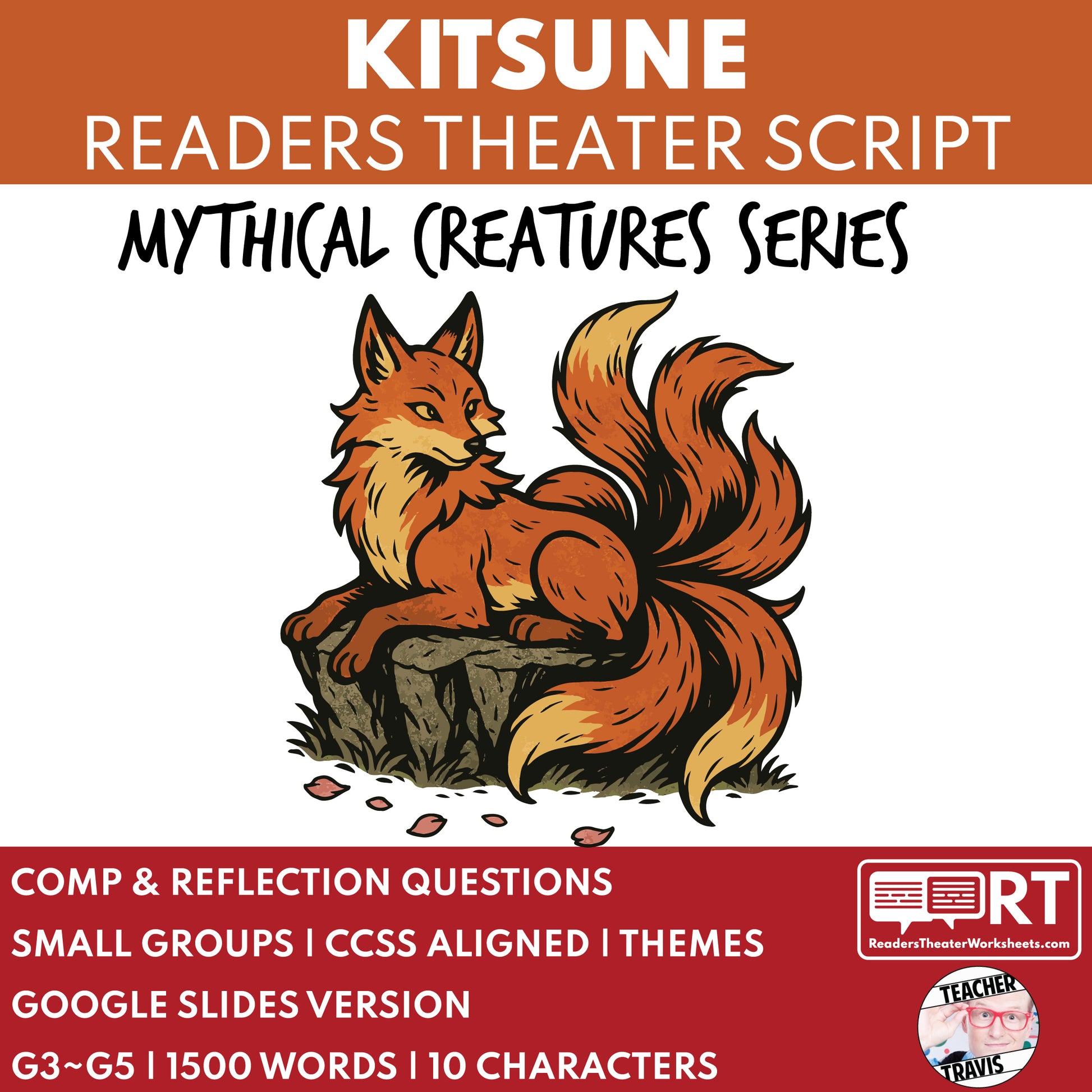 The Kitsune - Mythical Creatures | Readers Theater Script for Grades 3 to 5 - ["Grades 3-5","Mythical Creatures"]