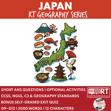 Japan Readers Theater Script | Geography & Social Studies Class