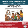 Equation Expedition Math Readers Theater Script for Grades 4 to 6 | Variables