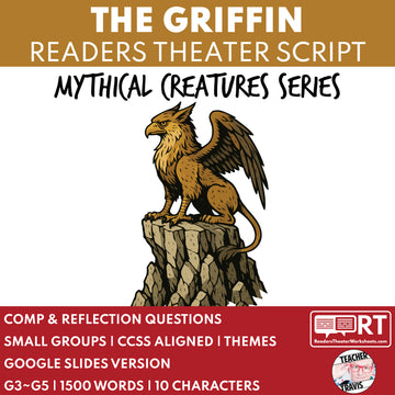 The Griffin - Mythical Creatures | Readers Theater Script for Grades 3 to 5