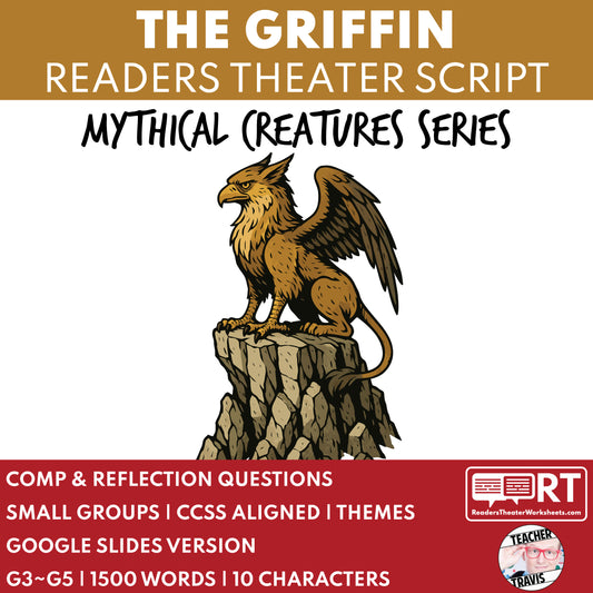 The Griffin - Mythical Creatures | Readers Theater Script for Grades 3 to 5 - ["Grades 3-5","Mythical Creatures"]