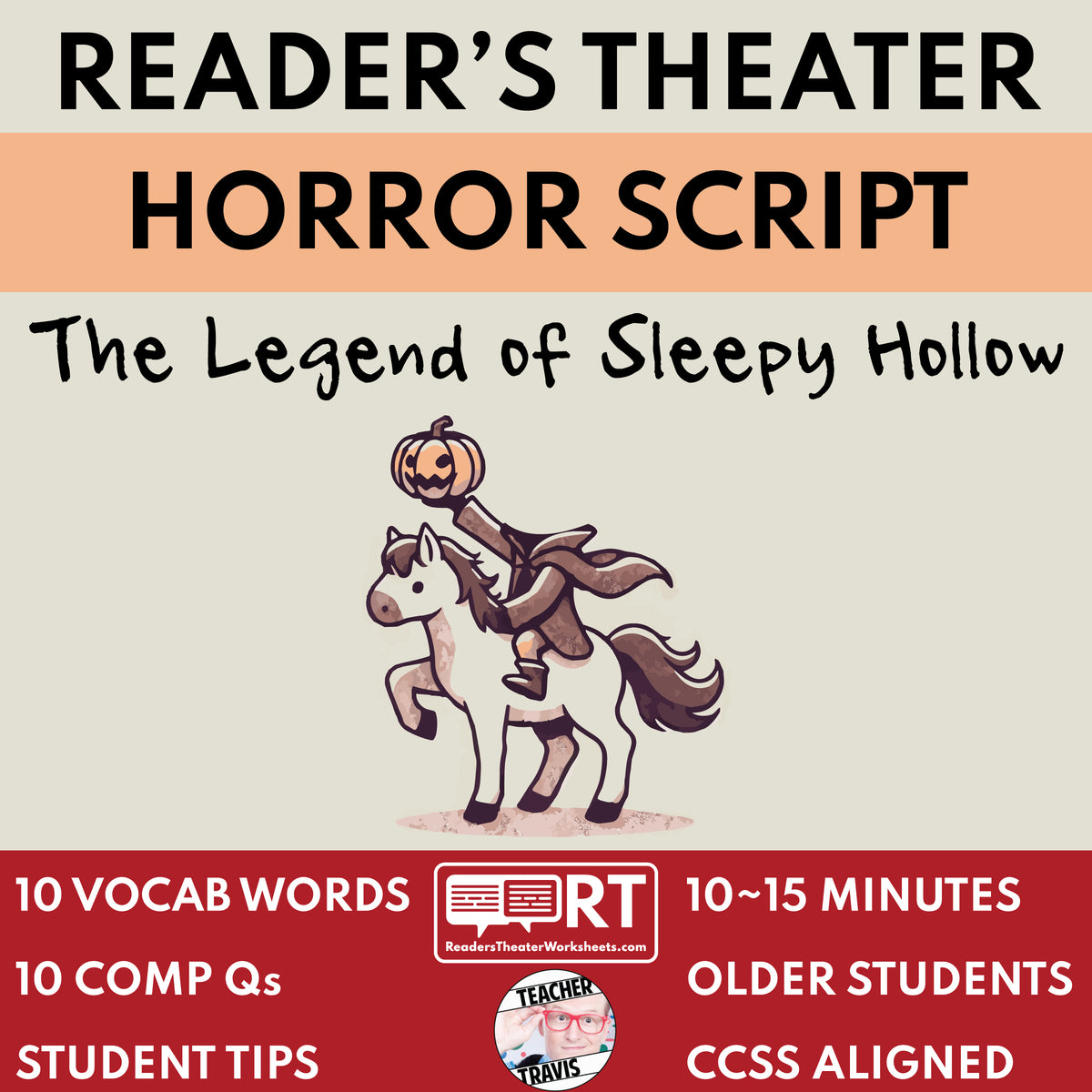 The Legend of Sleepy Hollow Reader's Theater Script for Grades 6-12 ...