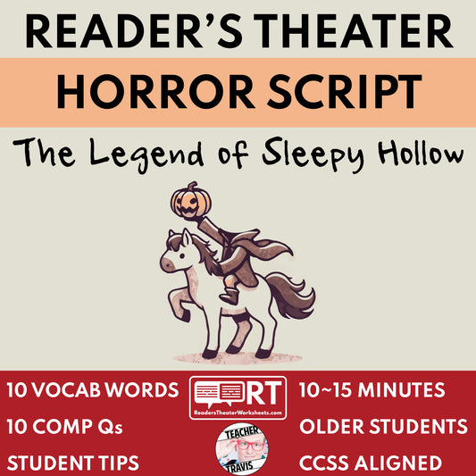 The Legend of Sleepy Hollow Reader's Theater Script (Short ~15min)