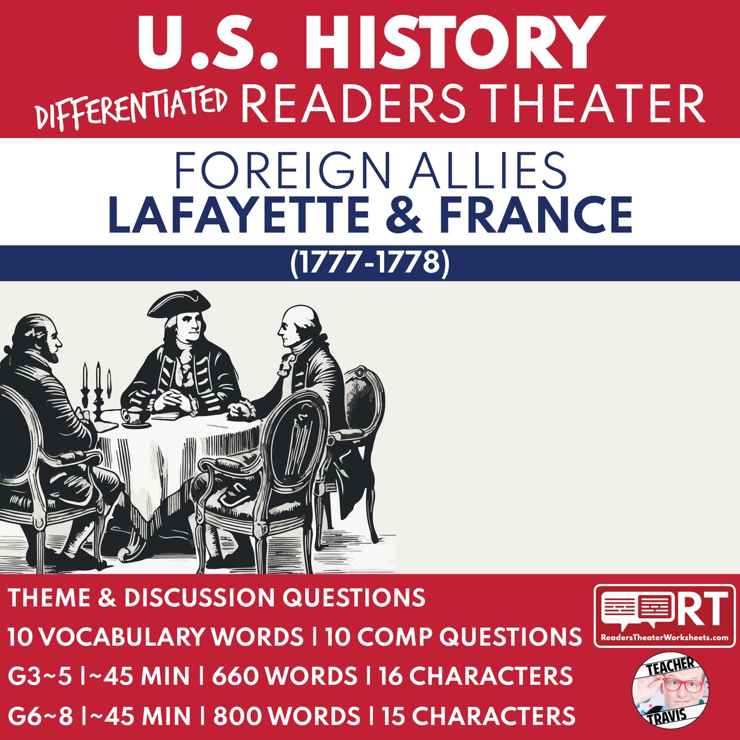 Foreign Allies: Lafayette and France | U.S. History Readers Theater Script