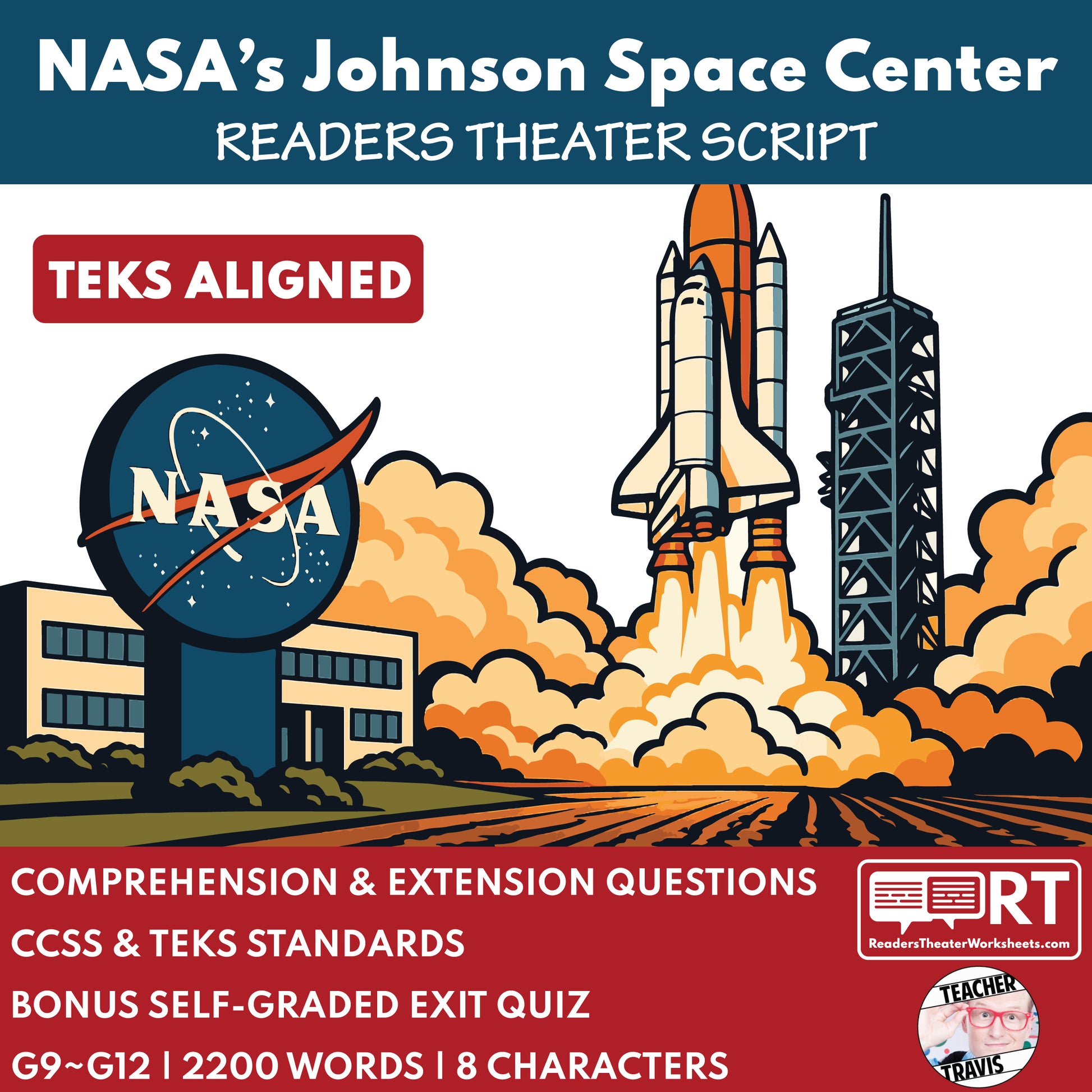 NASA’s Johnson Space Center Readers Theater Script | Grades 9-12 - ["Grades 9-12","Readers Theater","Texas State History"]