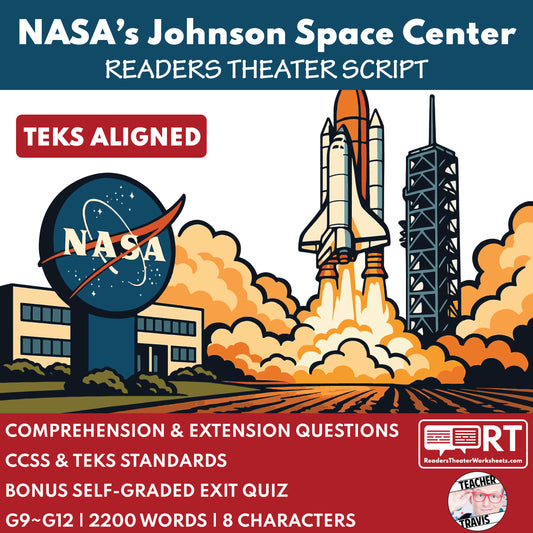 NASA’s Johnson Space Center Readers Theater Script | Grades 9-12 - ["Grades 9-12","Readers Theater","Texas State History"]