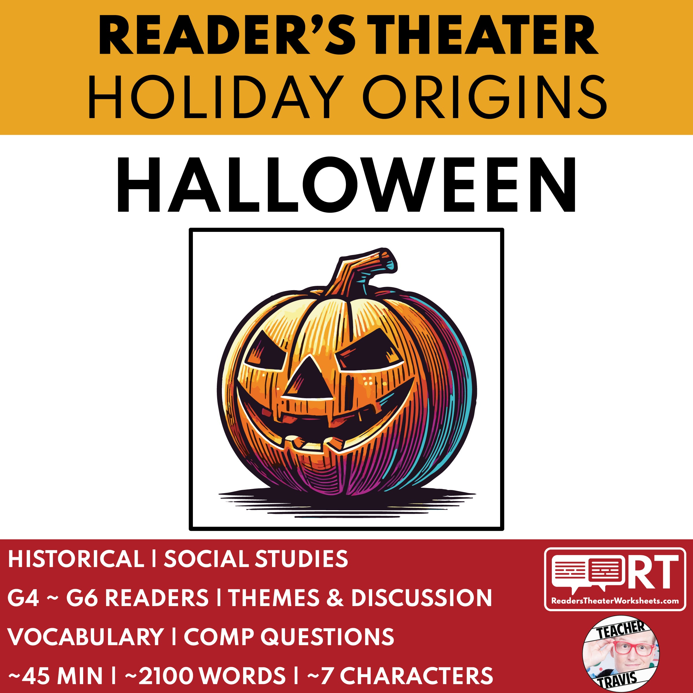 Hallowen Script Halloween Reader's Theater Scripts & Lessons | Fluency Activities for ...