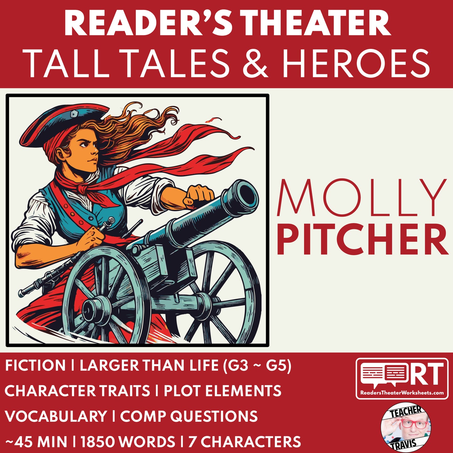 Molly Pitcher Readers Theater Script | American Tall Tales