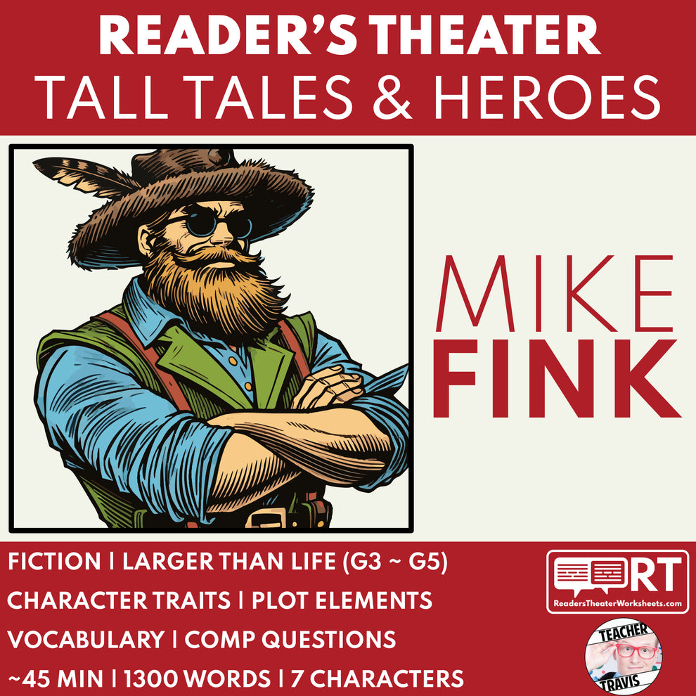Mike Fink Readers Theater Script | American Legends & Folk Heroes ...