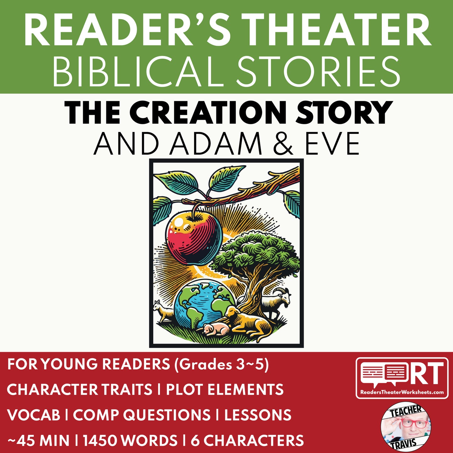 The Creation Story | Adam & Eve Biblical Reader's Theater Script