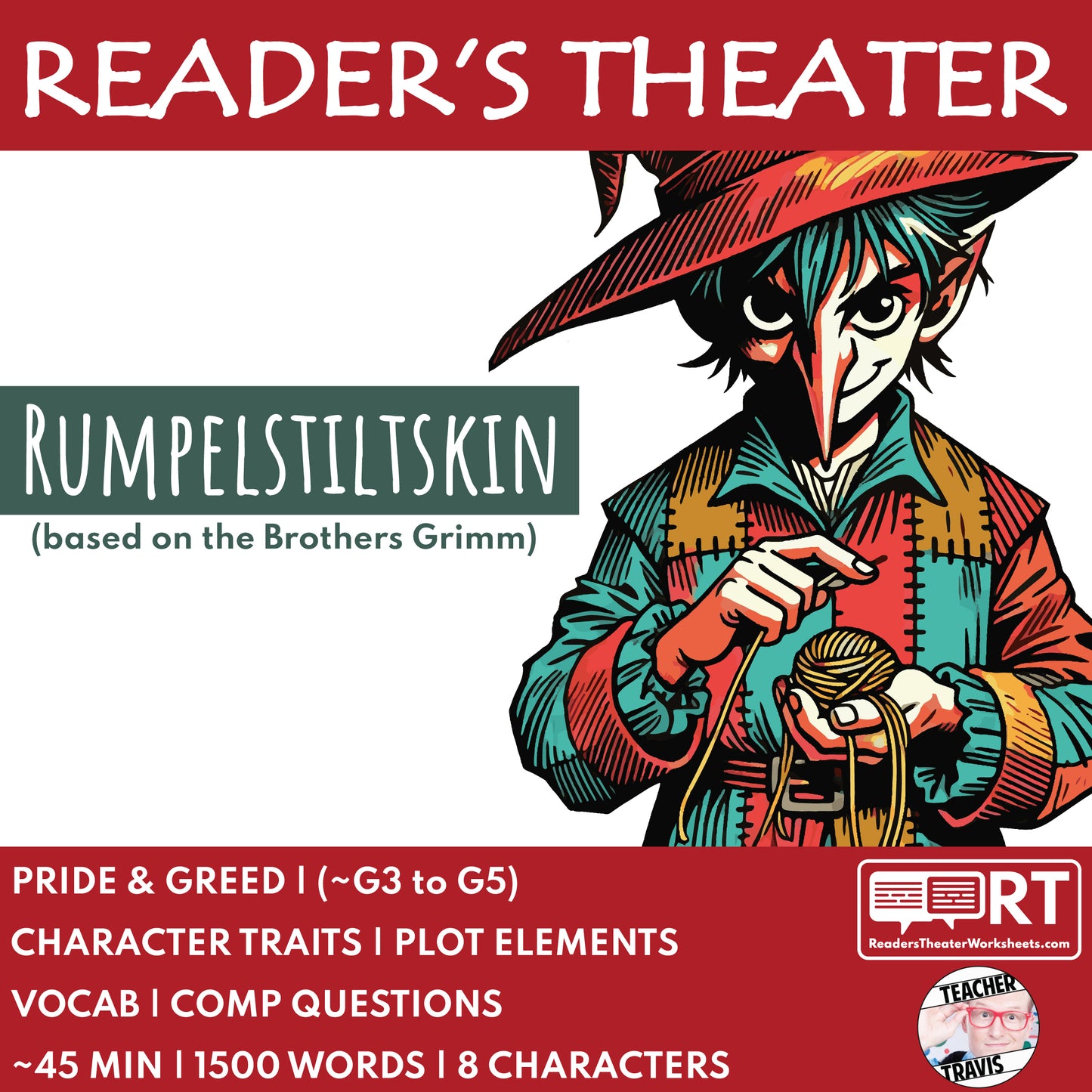 Rumpelstiltskin | Reader's Theater Script | Brothers Grimm