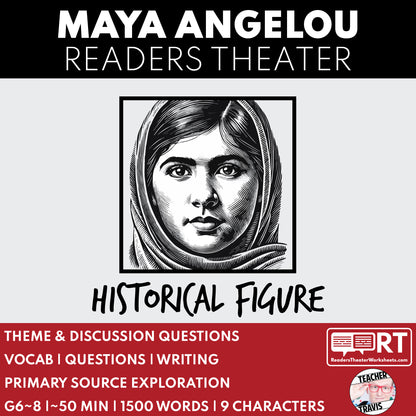 Malala Yousafzai | Civil Rights Leader | Readers Theater Script - ["Civil Rights","Grades 6-8","Historical Figures","Primary Source Incl."]