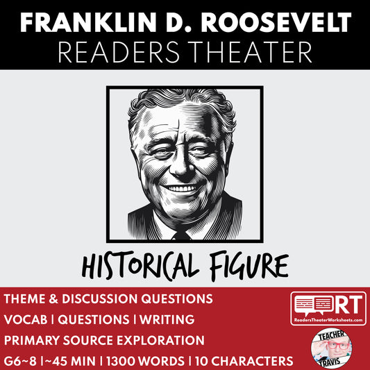 Franklin D. Roosevelt U.S. President | Historical Figure Readers Theater Script