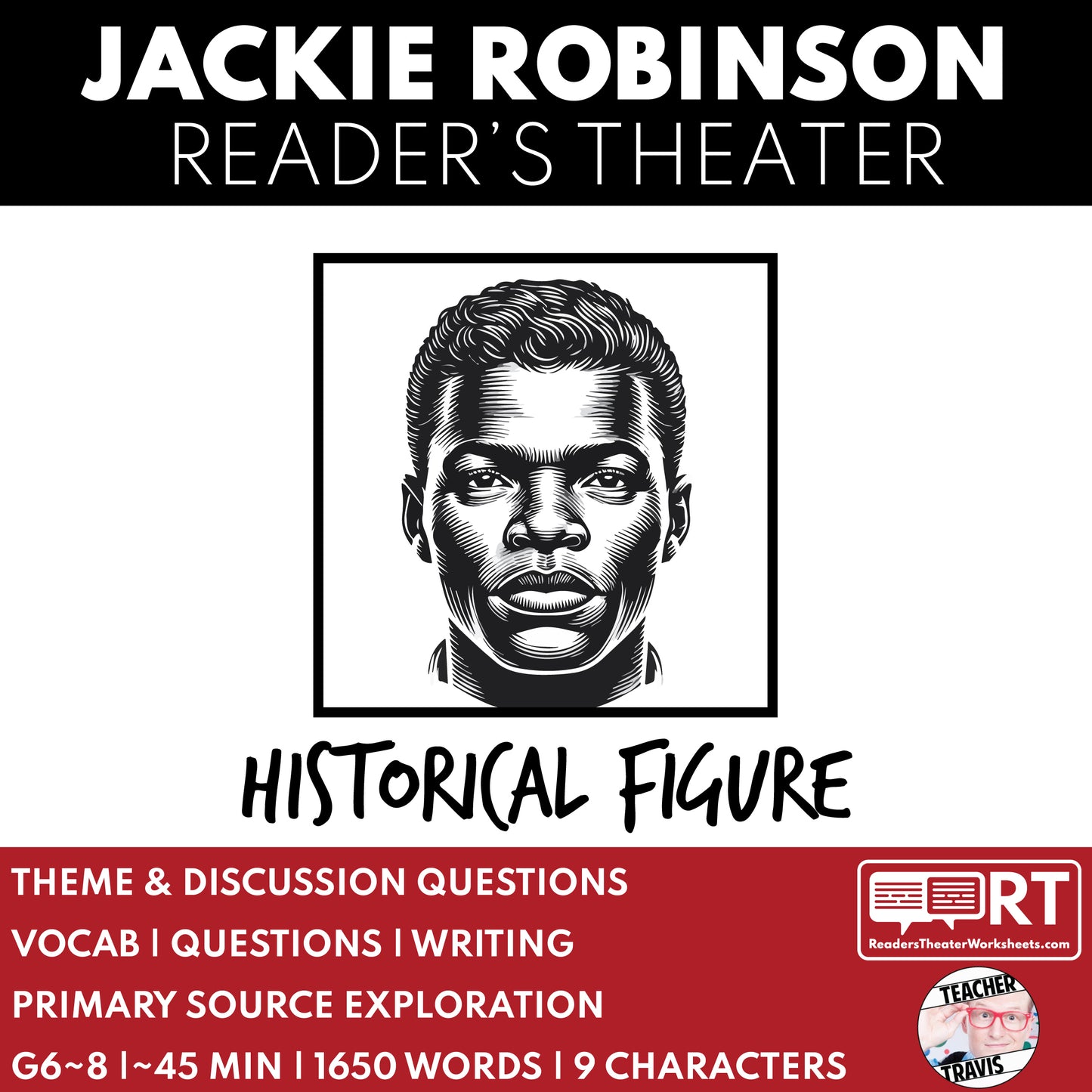 Jackie Robinson | BHM | Baseball | Readers Theater Script