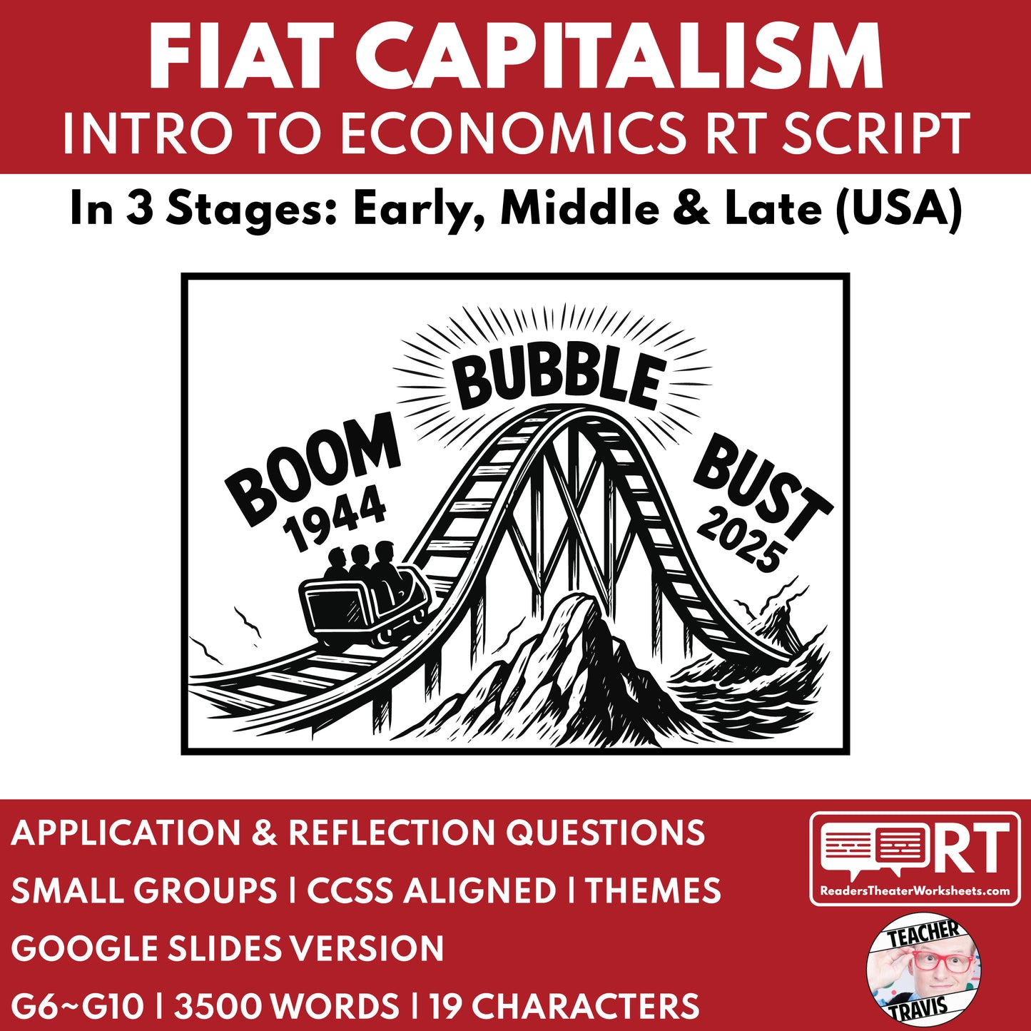 Fiat Capitalism in 3 Stages | Economics Readers Theater Script | Inflation - ["Economics","Grades 6-8","Grades 9-12"]