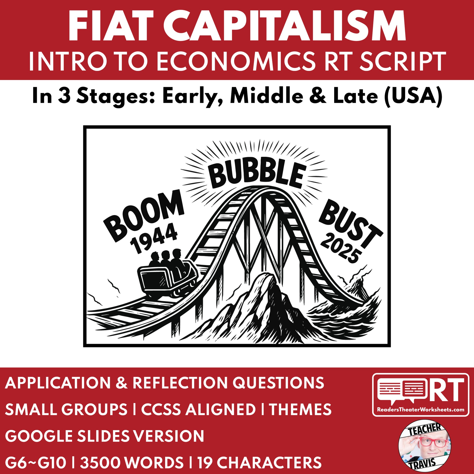 Fiat Capitalism in 3 Stages | Economics Readers Theater Script | Inflation - ["Economics","Grades 6-8","Grades 9-12"]