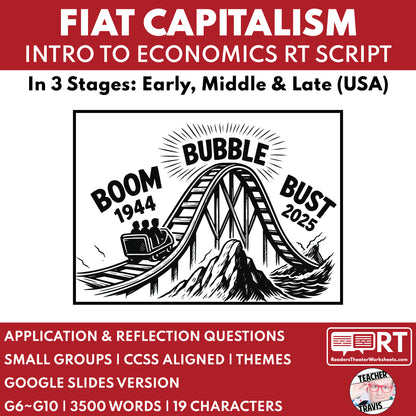 Fiat Capitalism in 3 Stages | Economics Readers Theater Script | Inflation - ["Economics","Grades 6-8","Grades 9-12"]