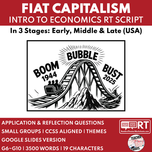 Fiat Capitalism in 3 Stages | Economics Readers Theater Script | Inflation - ["Economics","Grades 6-8","Grades 9-12"]