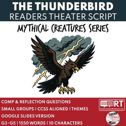 The Thunderbird - Mythical Creatures | Readers Theater Script for Grades 3 to 5 - ["Grades 3-5","Mythical Creatures"]