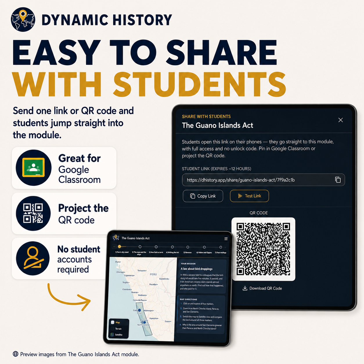 The Guano Islands Act | FREE Dynamic History Module | Grades 9-12
