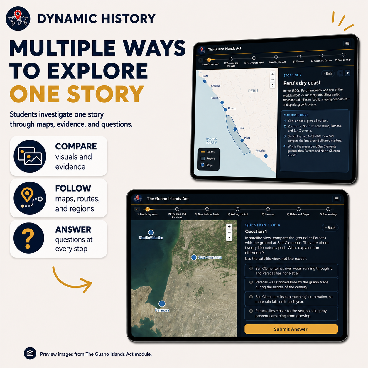The Guano Islands Act | FREE Dynamic History Module | Grades 9-12