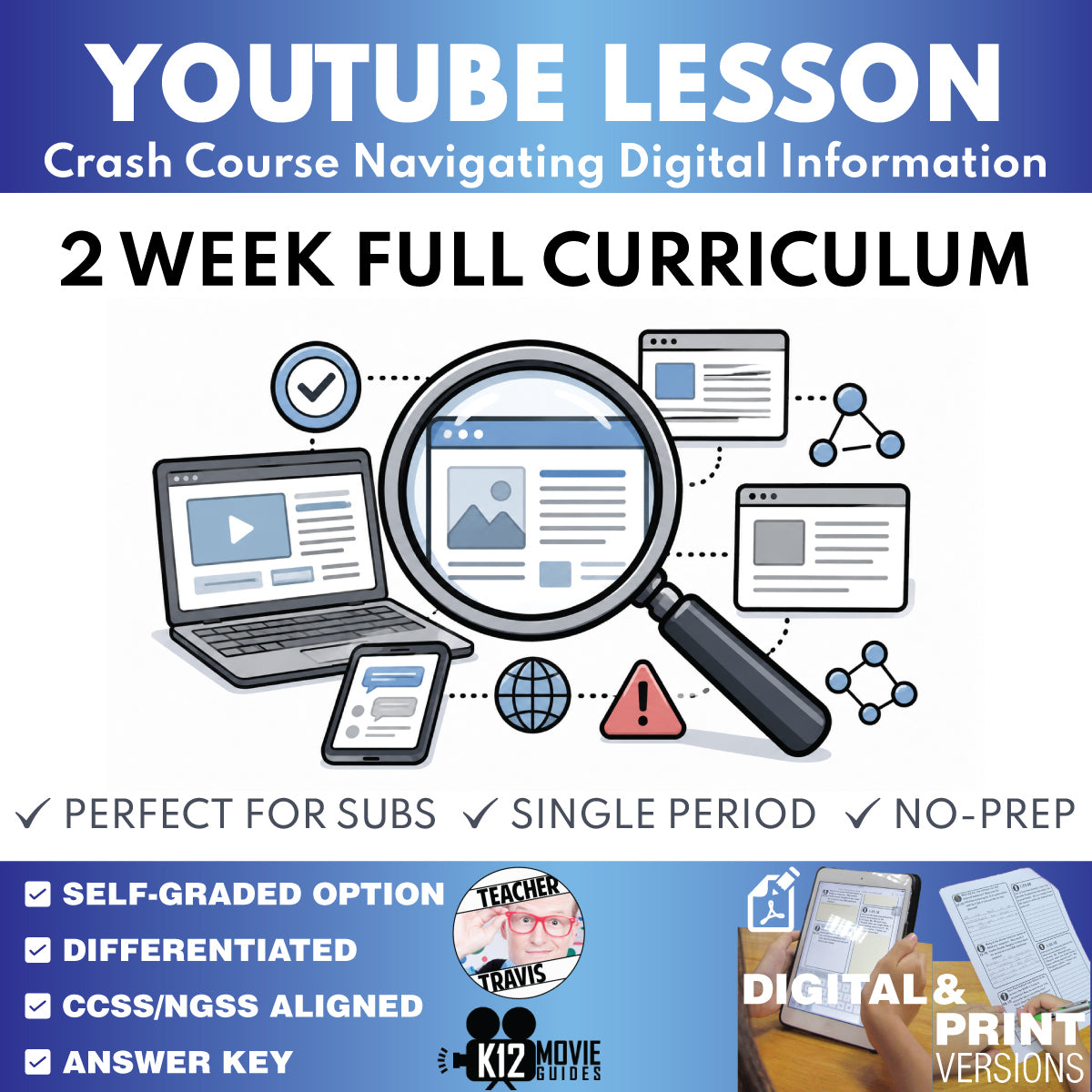 Crash Course Study Skills Complete Full Curriculum | 2 Weeks