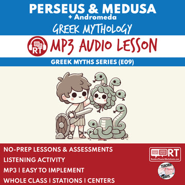 Greek Myths Series Audio Lesson E09 Perseus, Medusa, and Andromeda | Greek Mythology