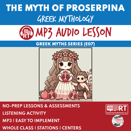 Greek Myths Series Audio Lesson E07 The Myth of Proserpina | Greek Mythology