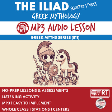Greek Myths Series Audio Lesson E11 The Iliad | Greek Mythology