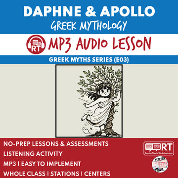 Greek Myths Series Audio Lesson E03 Daphne and Apollo | Greek Mythology