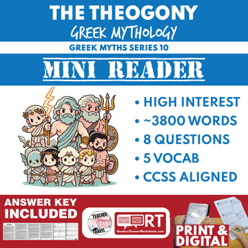 The Theogony — Greek Mythology Mini Reader #10 | Grades 6–12