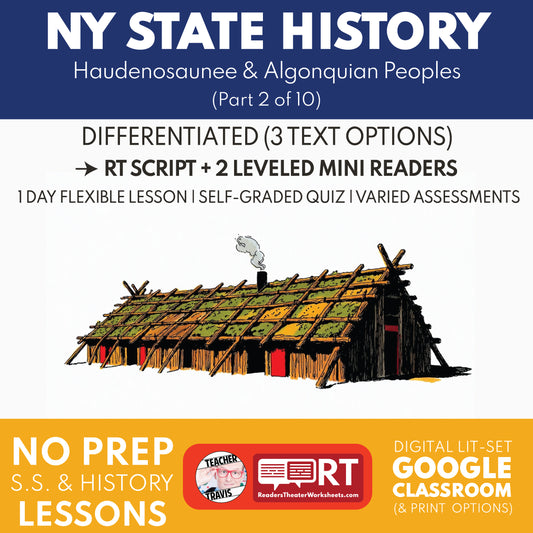 New York State History mini reader cover