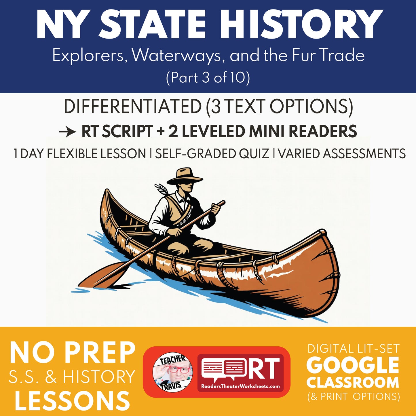 New York State History mini reader cover