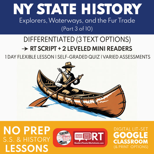 New York State History mini reader cover