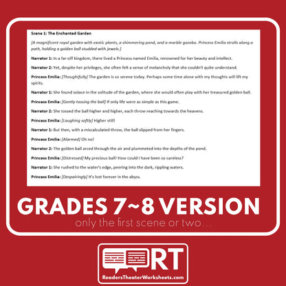 The Frog Prince Reader's Theater Script | Differentiated - ["Differentiated","Fairy Tale","Grades 3-5","Grades 6-8"]