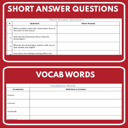 The Christmas Elves and the Shoemaker | Christmas Reader's Theater Script - ["Christmas (G3-5)","Grades 3-5"]
