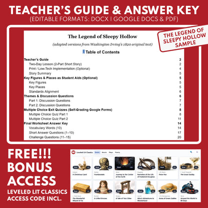 Young Goodman Brown Differentiated Study Guide | Nathaniel Hawthorne | CCSS Aligned