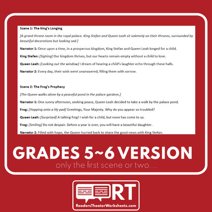 The Sleeping Beauty Reader's Theater Script | Differentiated - ["Differentiated","Fairy Tale","Grades 3-5","Grades 6-8"]
